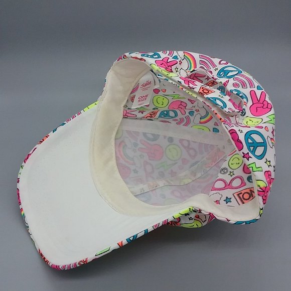 Justice Multi Neon/White Baseball Cap - Picture 2 of 12